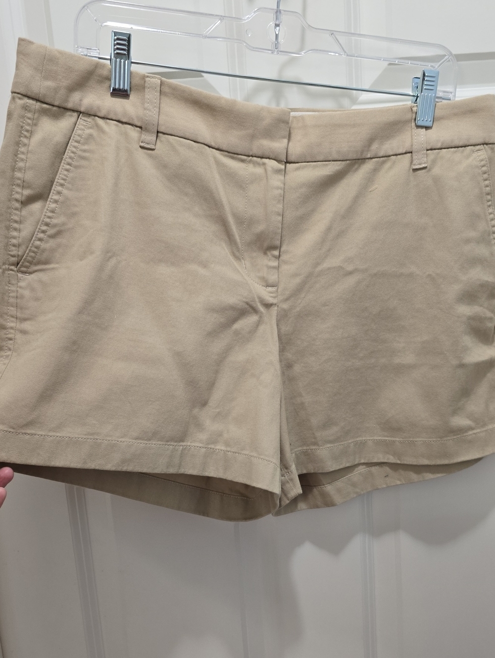 J Crew Women’s Classic Khaki Shorts - Neutral Tan